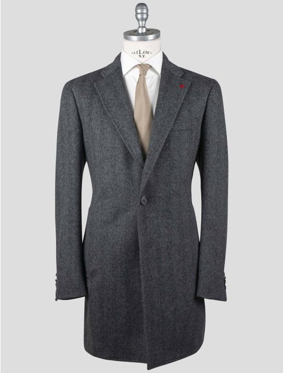 Isaia Isaia Gray Virgin Wool Blazer Gray 000