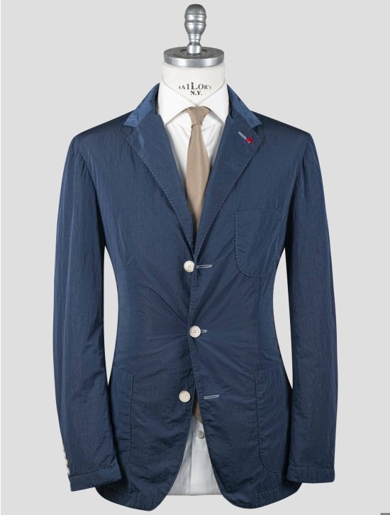 Isaia Isaia Blue Pa Coat Blue 000