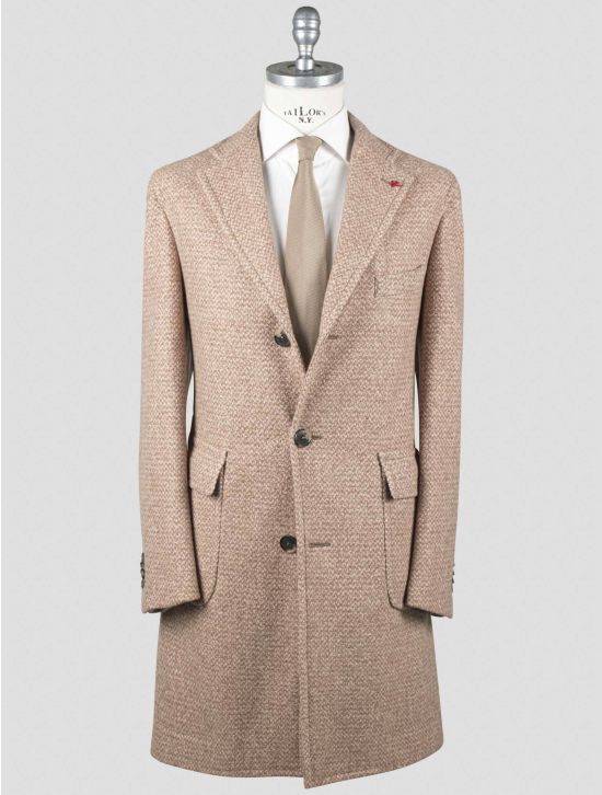 Isaia Isaia Brown Cashmere Pa Overcoat Brown 000