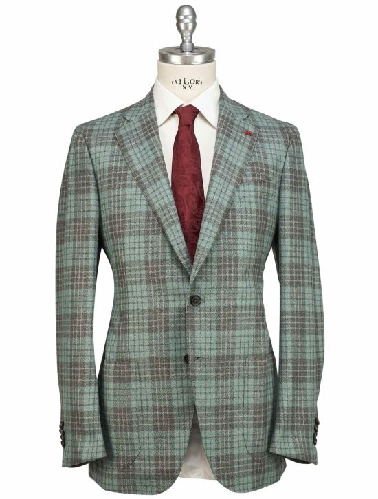 Isaia Isaia Multicolor Wool Cashmere Blazer Multicolor 000