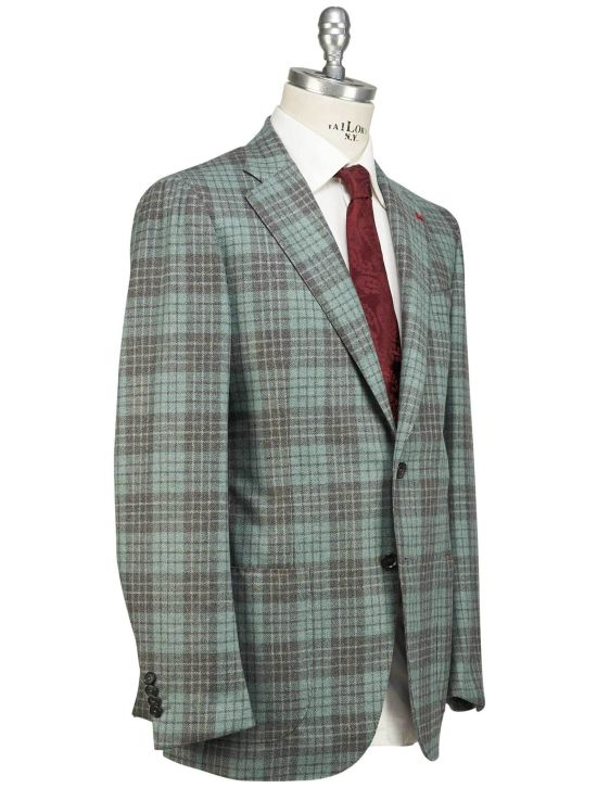 Isaia Isaia Multicolor Wool Cashmere Blazer Multicolor 001