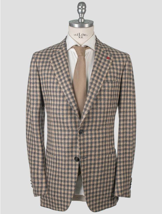 Isaia Isaia Multicolor Cashmere Wool Silk Blazer Multicolor 000