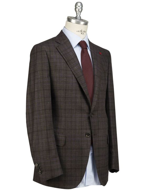 Isaia Isaia Multicolor Wool Cashmere Silk Linen Blazer Multicolor 001