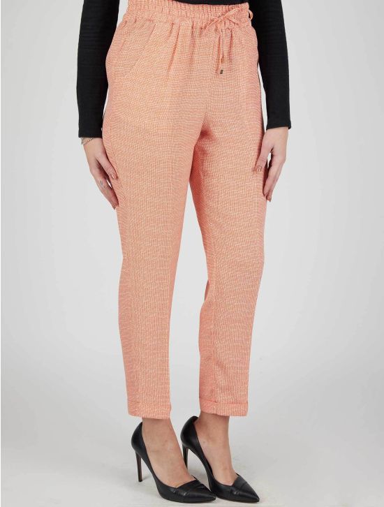 Kiton Kiton Pink Silk Pants Pink 001