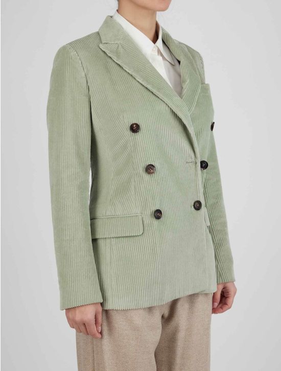 Kiton Kiton Green Cotton  Blazer Green 001