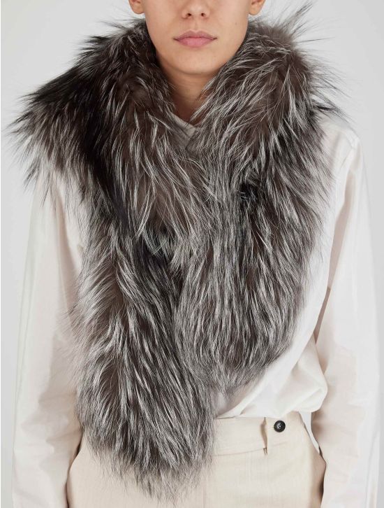 Kiton Kiton Brown White Fox Hat Brown / White 000