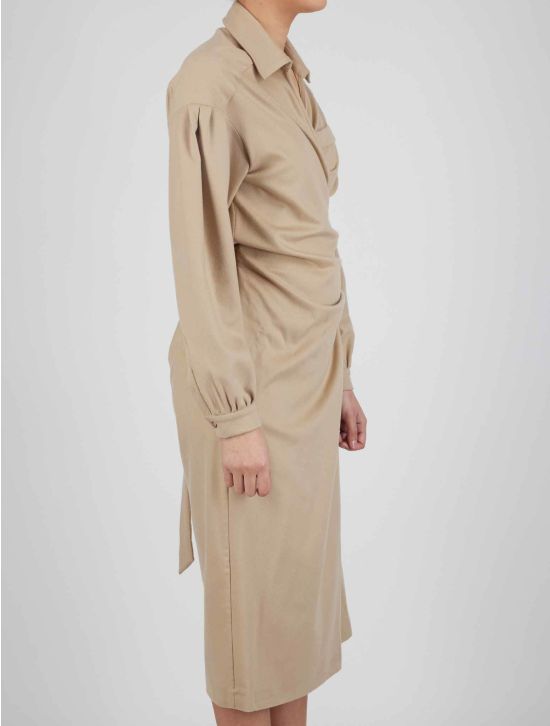 Kiton Kiton Beige Cashmere Dress Beige 001