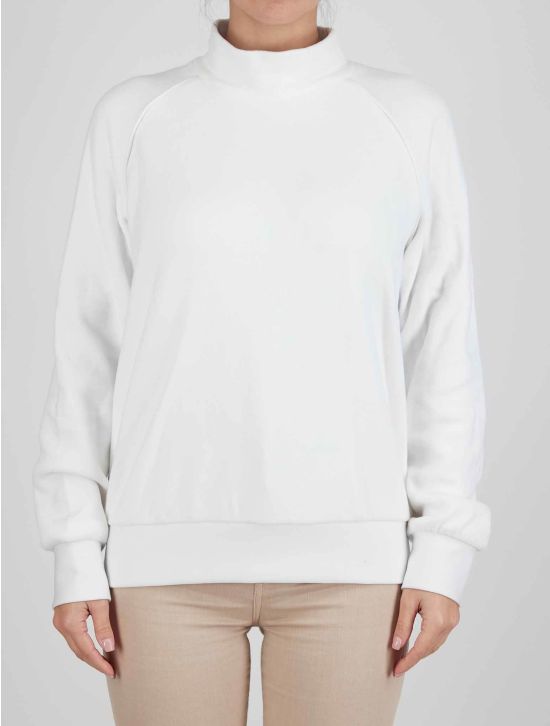 Kiton Kiton White Pa Sweater Half Neck White 000