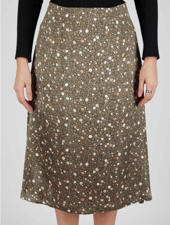 Kiton Kiton Multicolor Silk Skirt Multicolor 000