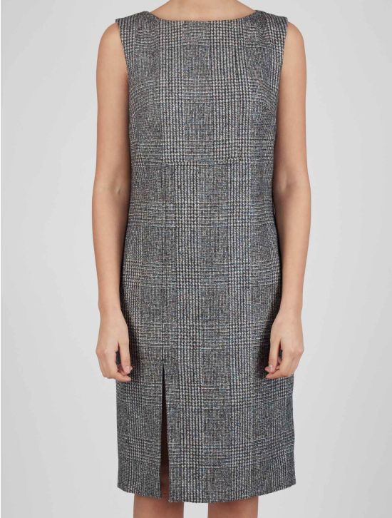 Kiton Kiton MulticolorWool Alpaca Pa Dress Multicolor 000