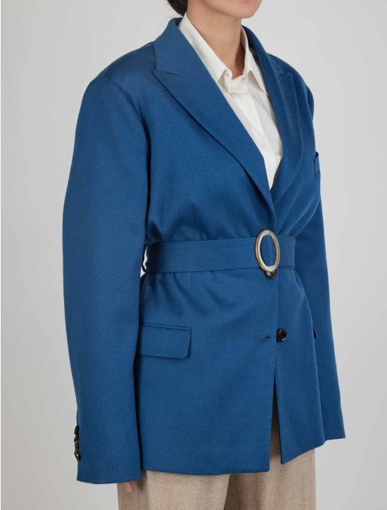 Kiton Kiton Blue Cashmere Ea Blazer Blue 001