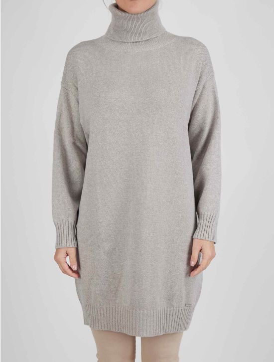 Kiton Kiton Gray Cashmere Sweater Turtleneck Gray 000