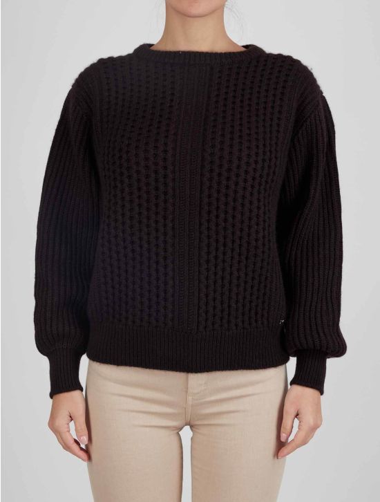 Kiton Kiton Brown Cashmere Silk Sweater Crewneck Brown 000