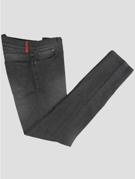 Isaia Isaia Gray Cotton Ea Jeans Gray 000