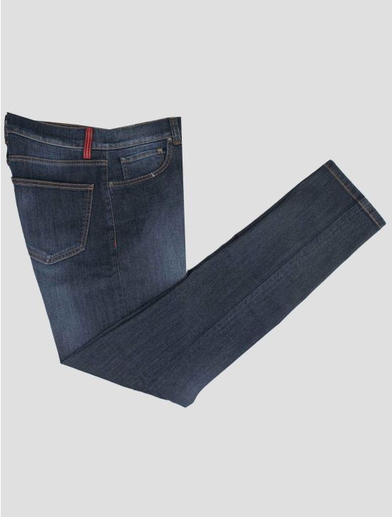 Isaia Isaia Blue Cotton Ea Jeans Blue 000