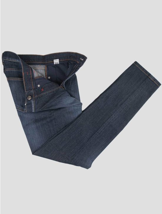 Isaia Isaia Blue Cotton Ea Jeans Blue 001