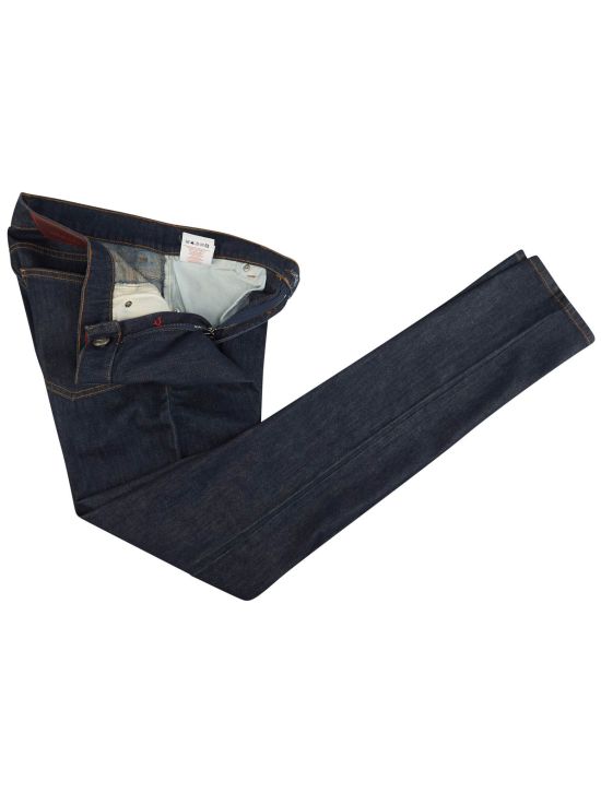 Isaia Isaia Blue Cotton Ea Jeans Blue 001