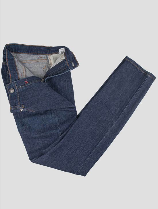 Isaia Isaia Blue Cotton Ea Jeans Blue 001