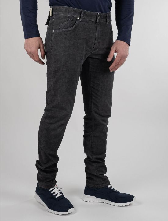 Barmas Barmas Dark Gray Cotton Ea Jeans Dark Gray 001