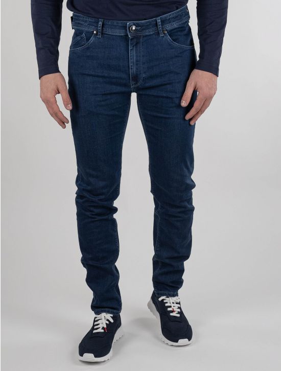 Barmas Barmas Blue Cotton Ea Jeans Blue 000