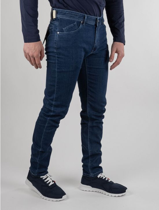 Barmas Barmas Blue Cotton Ea Jeans Blue 001