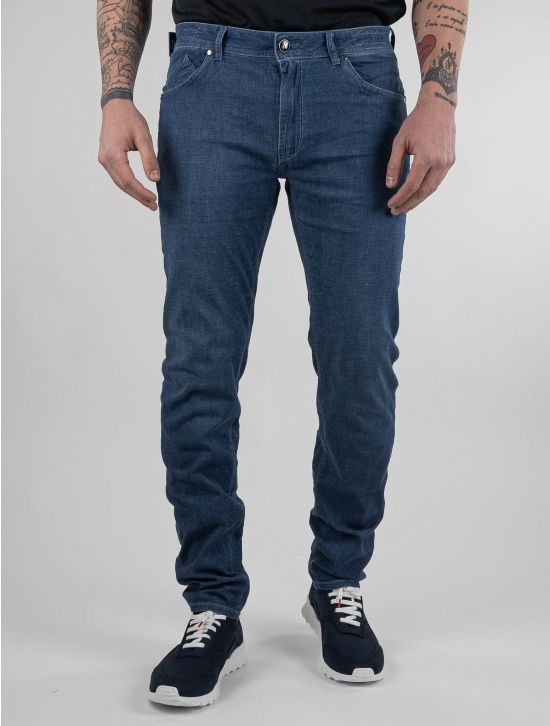 Barmas Barmas Blue Cotton Ea Jeans Blue 000