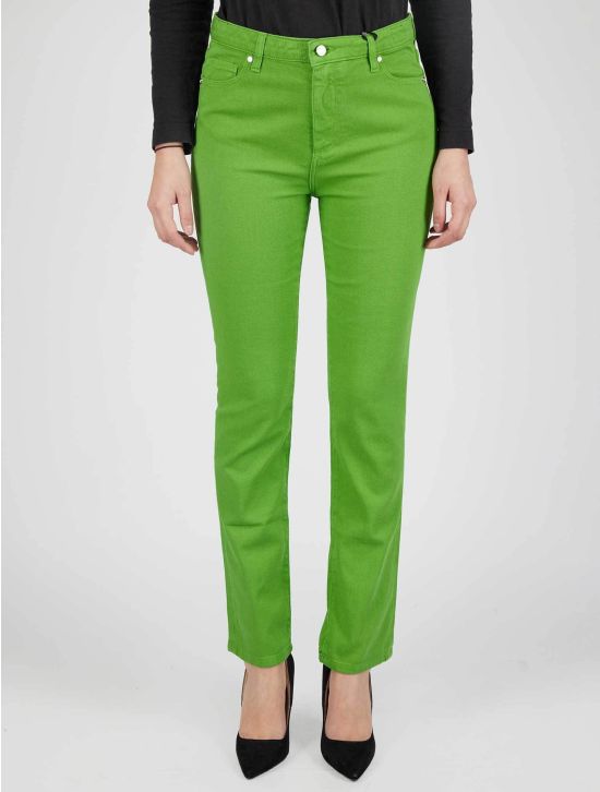 Kiton Kiton Green Cotton Ea Jeans Green 000