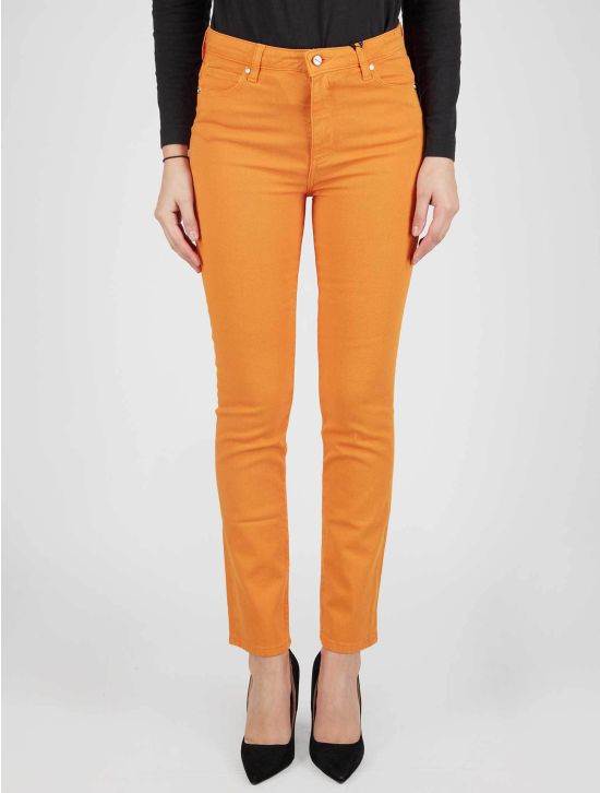 Kiton Kiton Orange Cotton Ea Jeans Orange 000