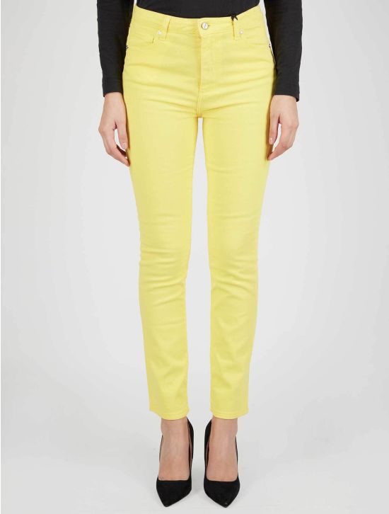 Kiton Kiton Yellow Cotton Ea Jeans Yellow 000