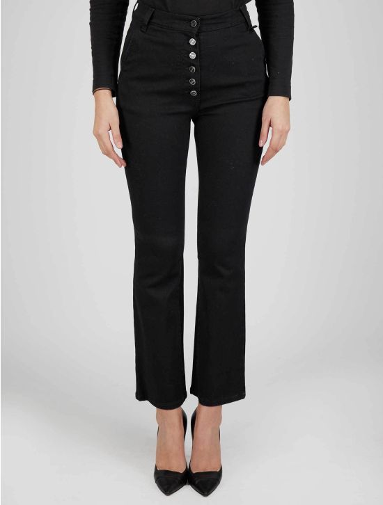 Kiton Kiton Black Cotton Ea Pants Black 000