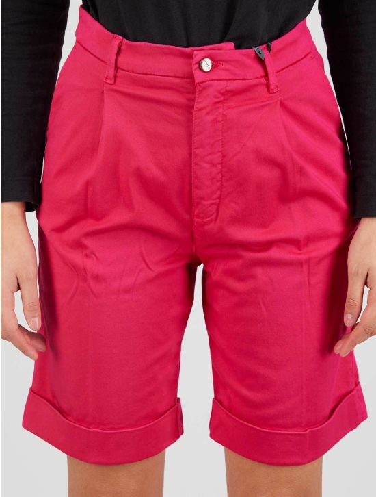 Kiton Kiton Pink Cotton Pl Ea Short Pant Pink 000