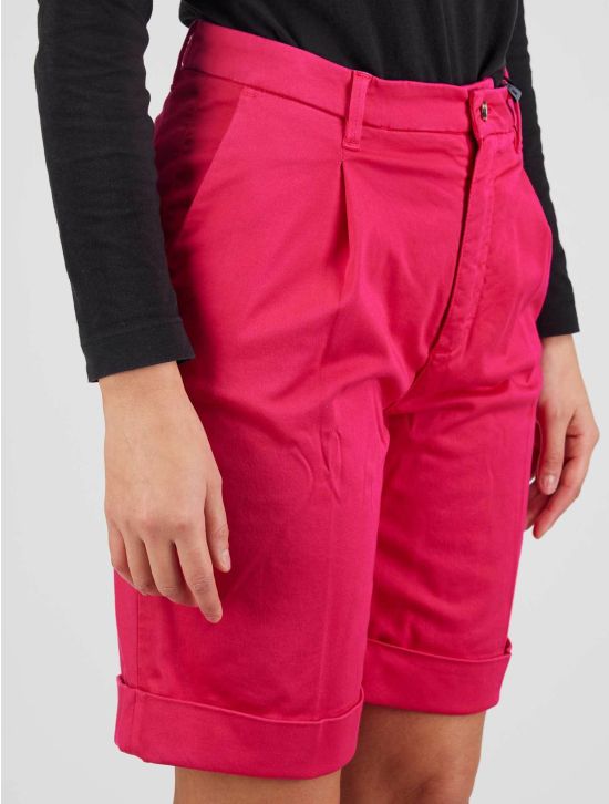 Kiton Kiton Pink Cotton Pl Ea Short Pant Pink 001