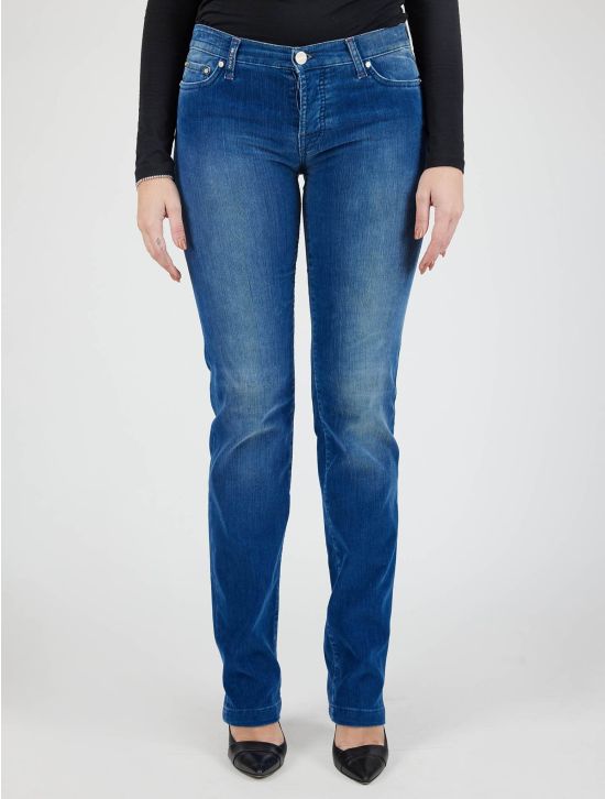 Kiton Kiton Blue Cotton Jeans Blue 000