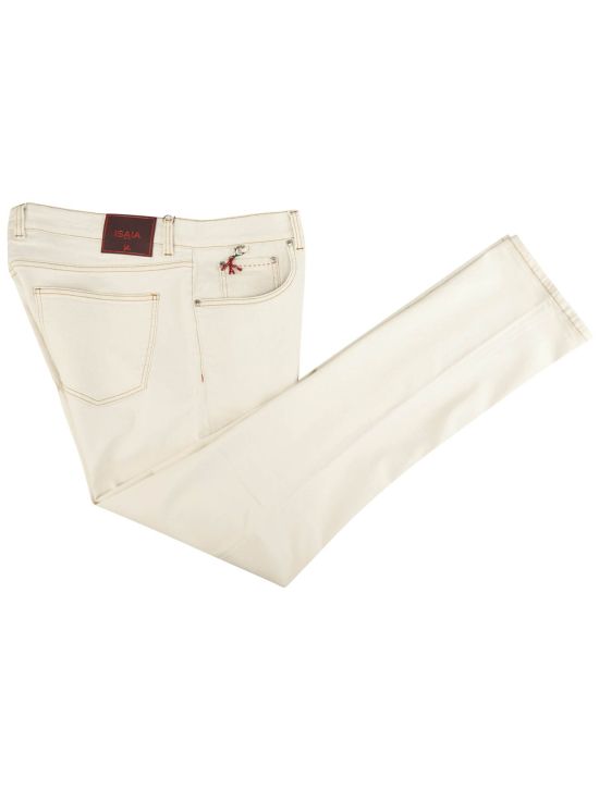 Isaia Isaia Beige Cotton Ea Jeans Beige 000