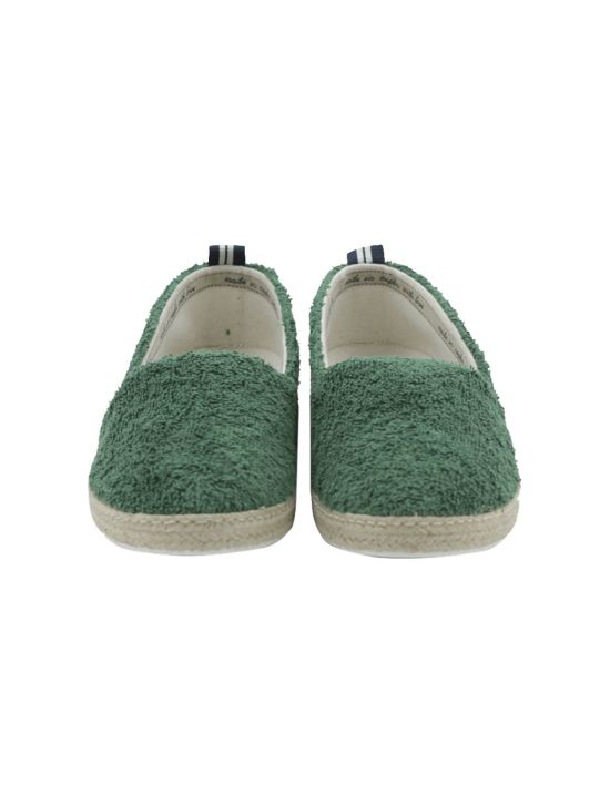 FeFè Napoli Fefè Green Canvas Espadrillas Green 001