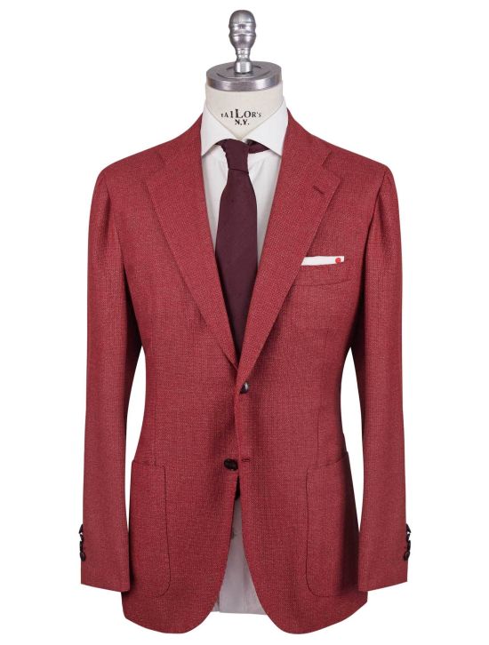 Kiton Kiton Red Cashmere Blazer Red 000