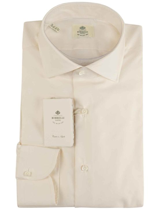 Luigi Borrelli Luigi Borrelli White Cotton Shirt White 000