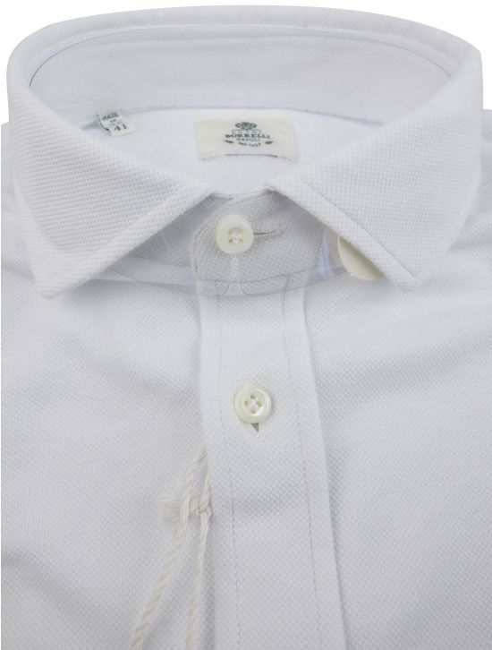 Luigi Borrelli Luigi Borrelli White Cotton Shirt White 001