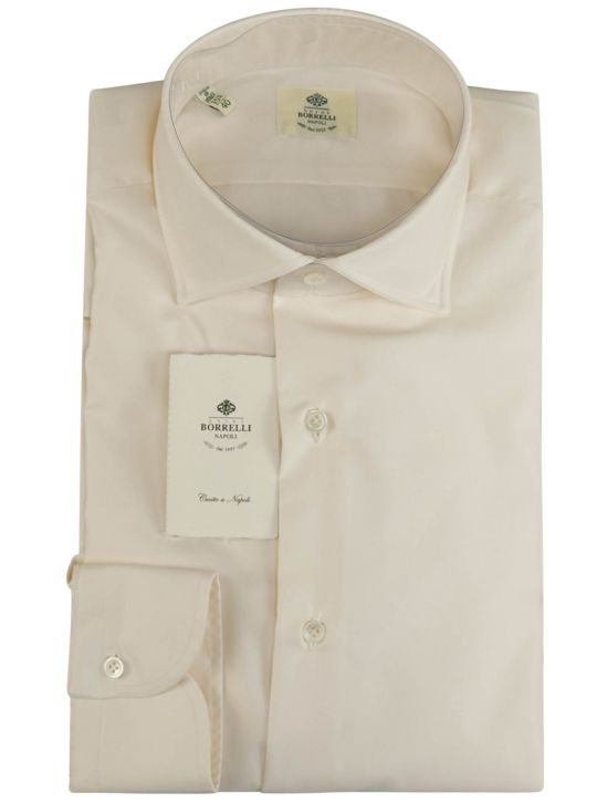 Luigi Borrelli Luigi Borrelli White Cotton Shirt White 000