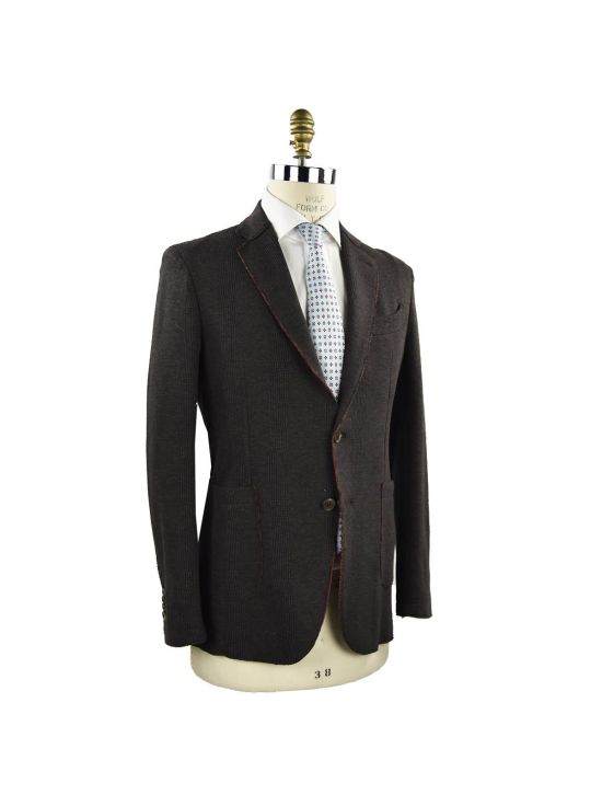 FeFè Napoli FEFÉ Brown Cotton Blazer Brown 001