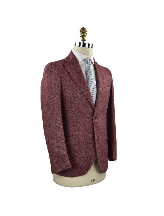 FeFè Napoli FEFÉ Red Wool Blazer Red 001