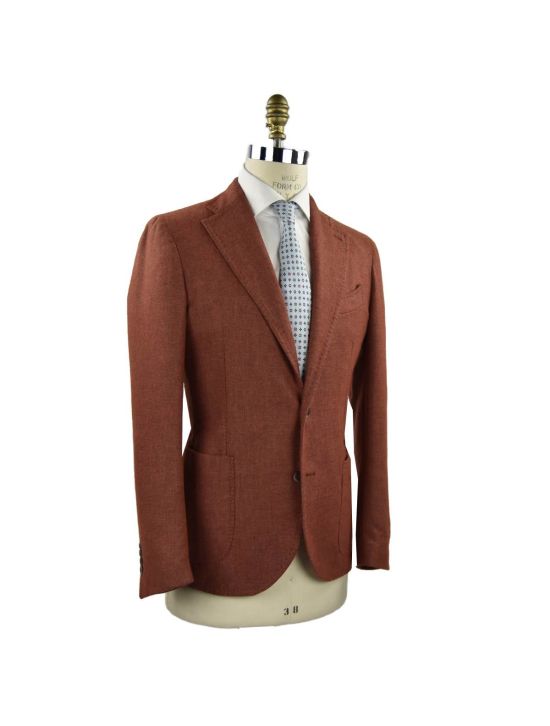 FeFè Napoli FEFÉ Red Wool Pl Blazer Red 001