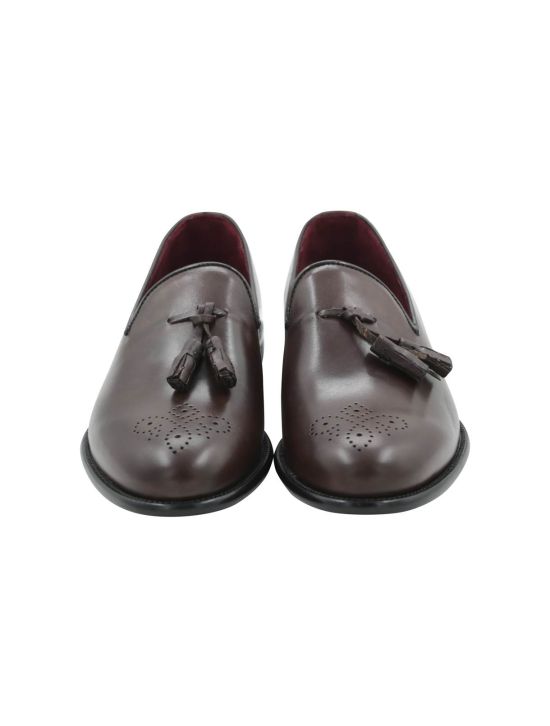 FeFè Napoli Fefè Brown Leather Dress Shoes Brown 001