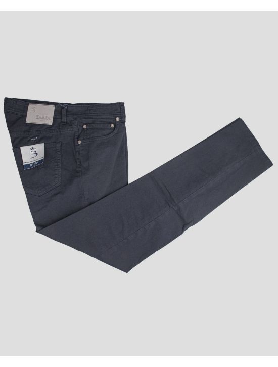 Barba Napoli Barba Napoli Dark Blue Cotton Lycra Jeans Dark Blue 000