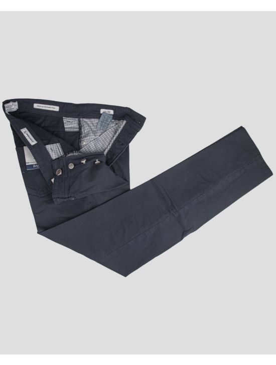 Barba Napoli Barba Napoli Dark Blue Cotton Lycra Jeans Dark Blue 001