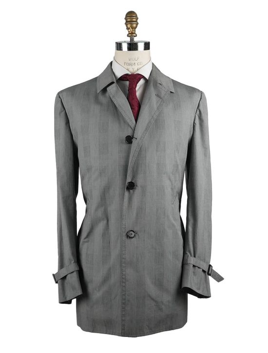 Cesare Attolini Cesare Attolini Gray Cotton Overcoat Gray 000