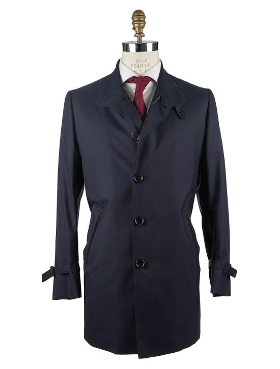 Cesare Attolini Cesare Attolini Blue Cashmere Overcoat Blue 000