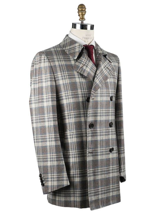 Cesare Attolini Cesare Attolini Multicolor Silk Cashmere Overcoat Multicolor 001