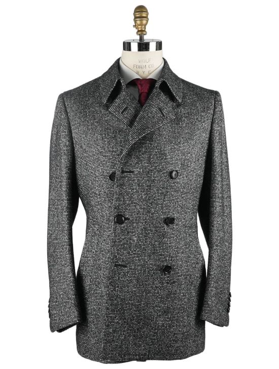 Cesare Attolini Cesare Attolini Multicolor Lama Wool Pa Overcoat Double Breasted Multicolor 000