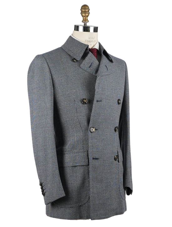 Cesare Attolini Cesare Attolini Multicolor Wool Silk Pa Linen Overcoat Multicolor 001